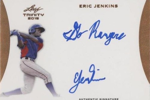 2015 Leaf Trinity - Eric Jenkins #A-EJ1