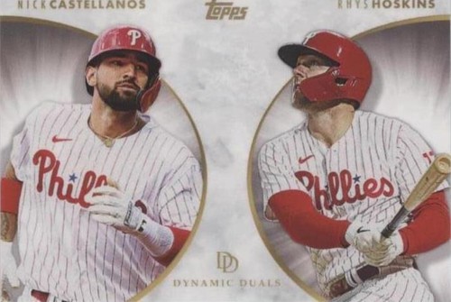 2022 Topps On Demand Dynamic Duals - Nick Castellanos Rhys Hoskins #3