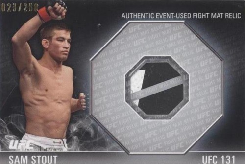 2012 Topps UFC Knockout - Sam Stout #FM-SS