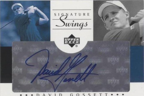 2002 SP Game Used Edition - David Gossett #SS-DG