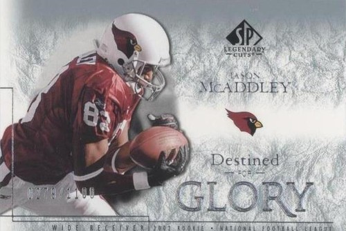 2002 SP Legendary Cuts Jason McAddley #172