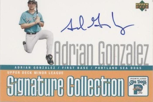 2002 Upper Deck Minor League Baseball - Adrian Gonzalez #AG