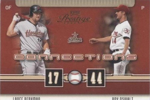 2003 Playoff Prestige - Lance Berkman Roy Oswalt #C-28