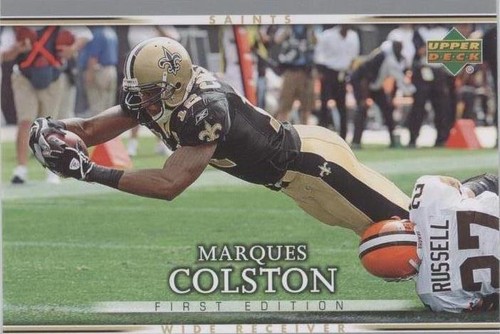 2007 Upper Deck First Edition Marques Colston #67