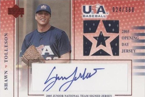 2005 Upper Deck USA Baseball - Shawn Tolleson #ST-GU