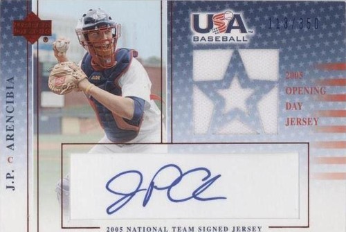 2005 Upper Deck USA Baseball - J.P. Arencibia #JA-GU