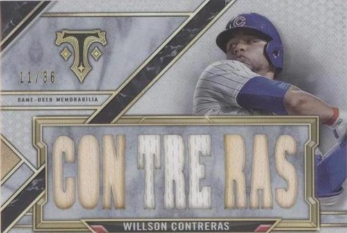 2021 Topps Triple Threads - Willson Contreras #TTR-WC
