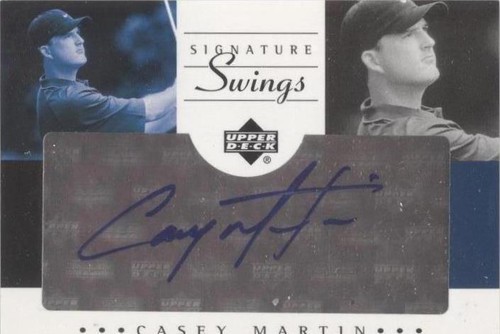 2002 SP Game Used Edition - Casey Martin #SS-MA