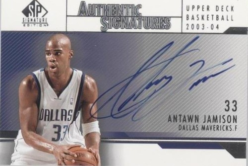 2003-04 SP Signature Edition - Antawn Jamison #AS-AJ