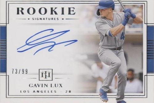 2020 Panini National Treasures - Gavin Lux #RS-GL