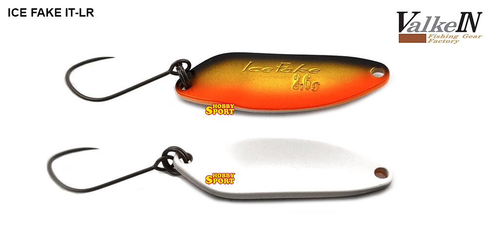 VALKEIN SPOON ICE FAKE 2,6 GR  ITALIAN COLOR IT LR JAPAN TROUT AREA SPIN