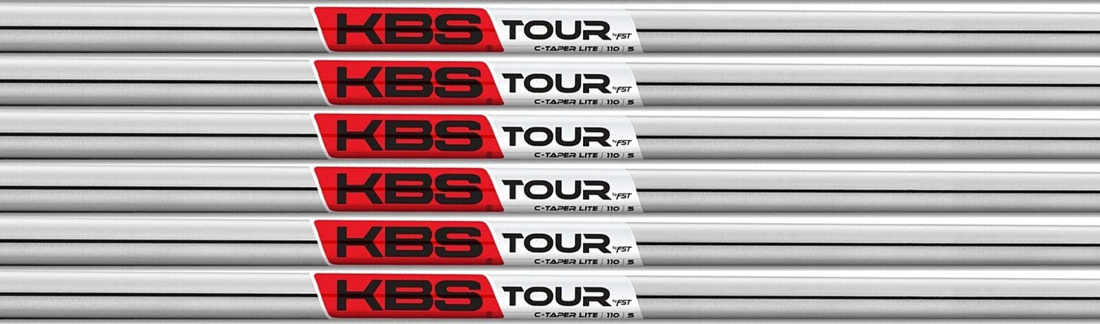 KBS C-Taper S+ シャフト6本セット(5〜9.p) KBS シャフト アイアン用 C-Taper スチール アイアン (単品) : ゴルフ