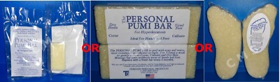 TEREGEN Labs PUMI Pumice Foot Scrub Bars Corns Calluses Dry Rough Heel Skin USA