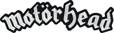 Back Patch - Motorhead Logo Heavy Metal Music Band 9.25'' Large Iron On #57047 