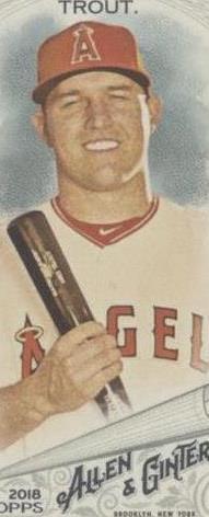 2018 Topps Allen & Ginter - Mike Trout #351