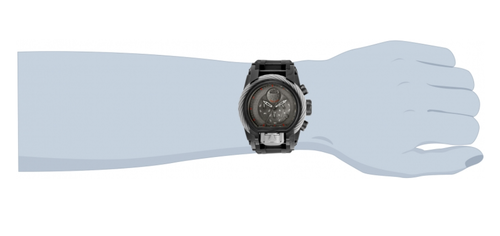 Pre-owned Invicta Star Wars Death Star Men's 52mm Limited Edition Dual-time Watch 33861