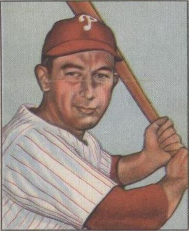 1950 Bowman - Eddie Waitkus #30