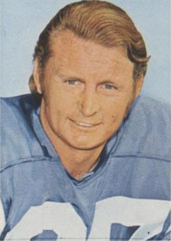 1971 The Wonderful World of Pro Football USA Player Stamps Gary Garrison #350