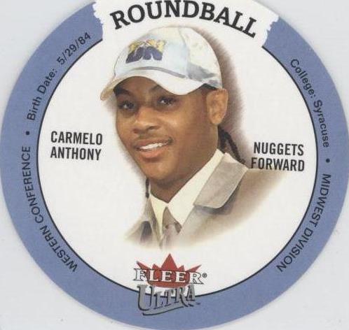 2003-04 Fleer Ultra - Carmelo Anthony #33 D