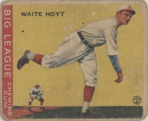 Waite Hoyt Trading Cards