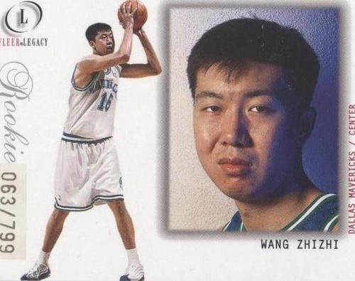 2000-01 Fleer Legacy - Wang Zhizhi #115