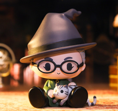 POP MART x Harry Potter Wizarding World Animal Series McGonagall Figure New 
