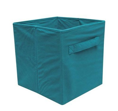 10-1/2''Fabric Drawer, Blue Grass