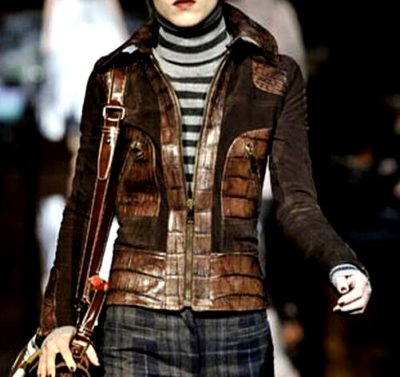 Burberry alligator jacket cheap