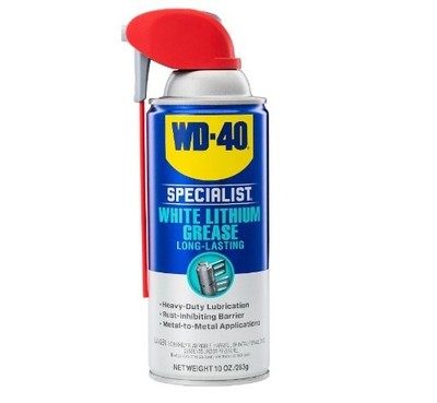 WD-40 Specialist White Lithium Grease Spray With SMART STRAW SPRAYS 2 WAYS