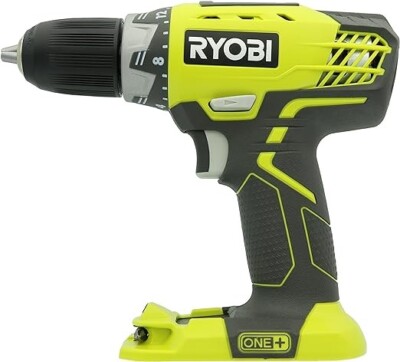 RYOBI 18 Volt 1/2  Inch Cordless Drill Led Light P208B (TOOL ONLY)