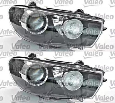 Headlights Pair Bi-Xenon DRL AFS Fits VW Scirocco 2008-2013