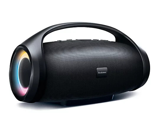 Brookstone Chromabeat Wireless LED Boombox w/ LED Light Show