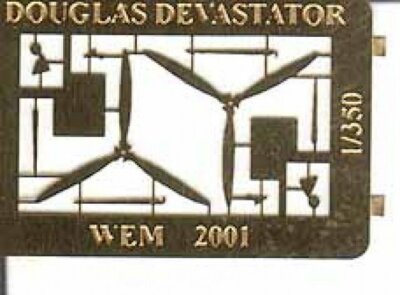 WEM PE35031 1/350 Douglas TBD1 Devasator Detail Parts