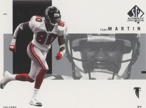2001 SP Authentic Tony Martin #6