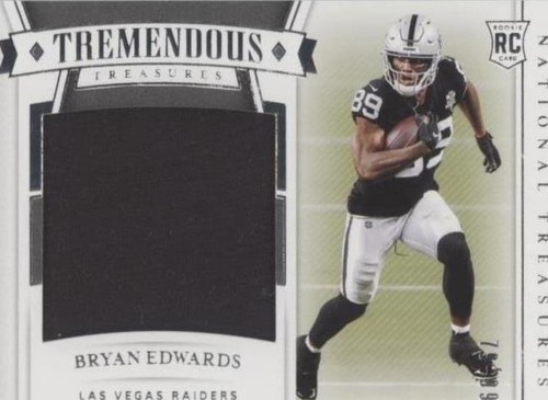 2020 Panini National Treasures Bryan Edwards #TTR-BE