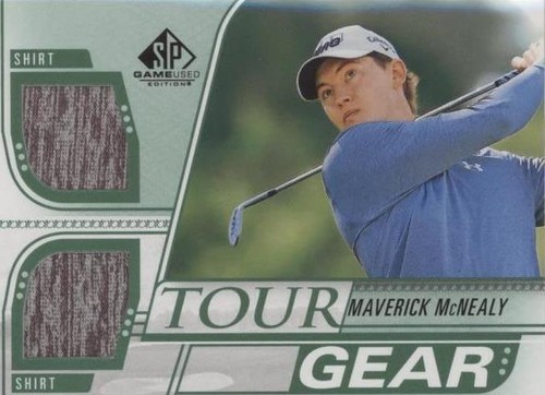 2021 SP Game Used - Maverick McNealy #TG-MM