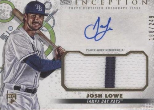 2022 Topps Inception - Josh Lowe #IAP-JLO