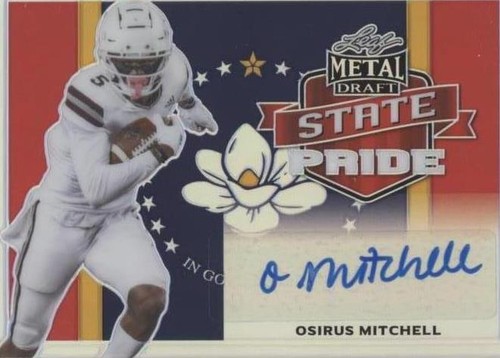 2021-22 Leaf Metal State Pride Auto Purple Mojo /15 Tre