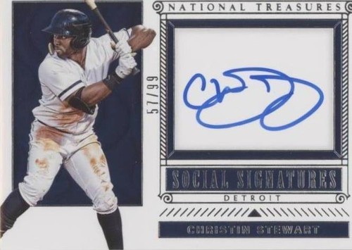 2019 Panini National Treasures - Christin Stewart #SS-CS