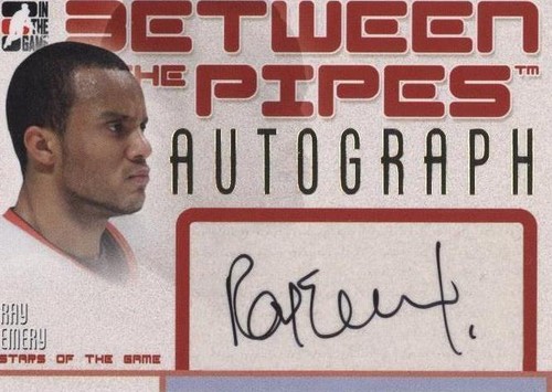2006-07 In the Game Between the Pipes - Ray Emery #A-RE