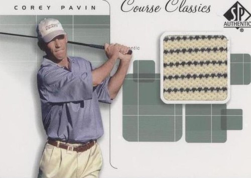 2002 SP Authentic - Corey Pavin #CC-CP