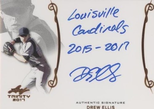 2017 Leaf Trinity - Drew Ellis #A-DE1