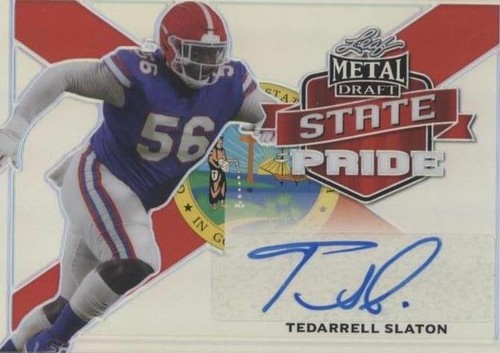 2021 Leaf Metal Draft Tedarrell Slaton #SP-TS3