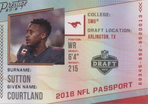 2018 Panini Prestige Courtland Sutton #PP-CS