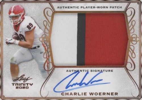 2020 Leaf Trinity Charlie Woerner #PA-CW2