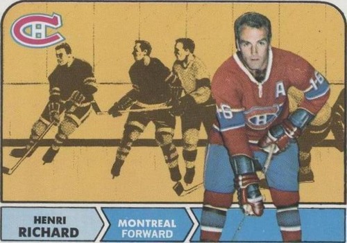 1968-69 Topps - Henri Richard #64