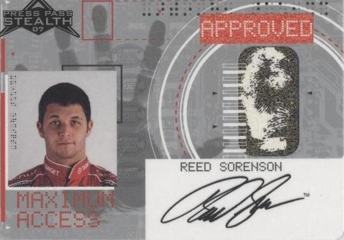 2007 Press Pass Stealth - Reed Sorenson #MA24