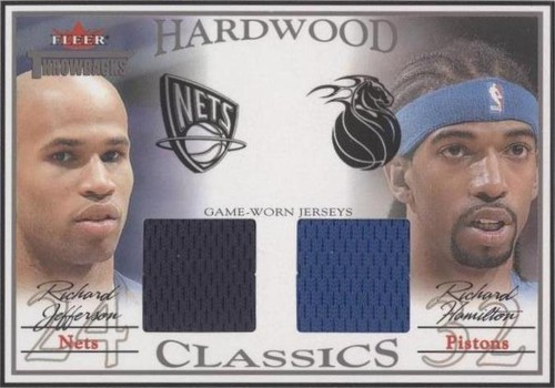 2004-05 Fleer Throwbacks - Richard Jefferson/Richard Hamilton #HCD-RJ/RH