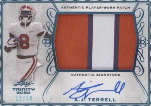 2020 Leaf Trinity A.J. Terrell #PA-AJT