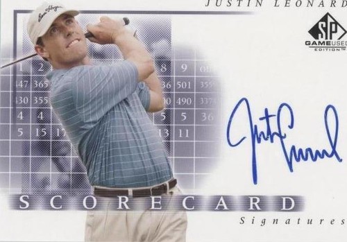 2002 SP Game Used Edition - Justin Leonard #SS-JL